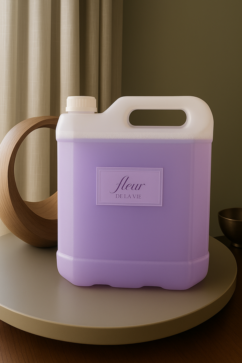 Fleur Labs Lavender Anti bacterial hand and Body wash refill 5 liters