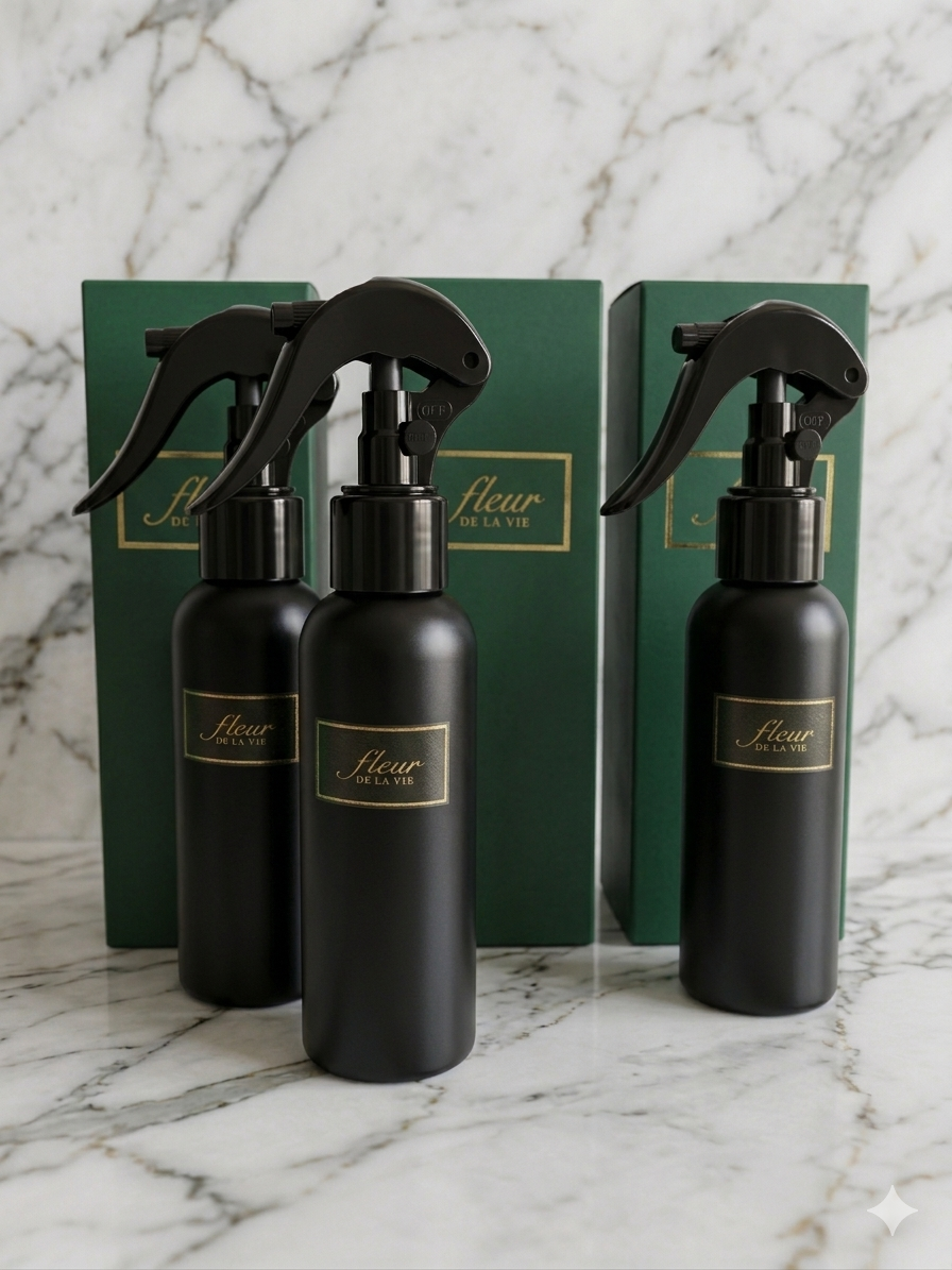 Set of 3, 100ml mini Room & Linen Sprays